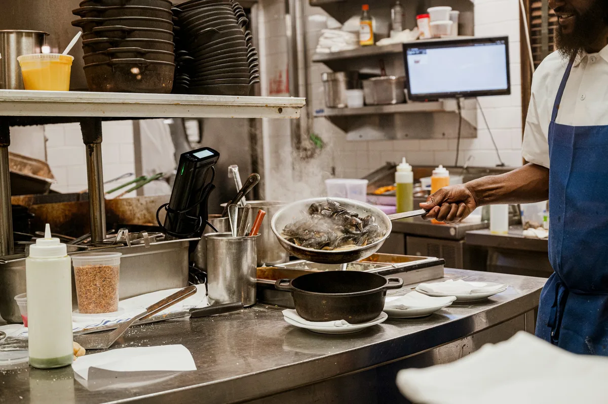 Hendrik in de keuken